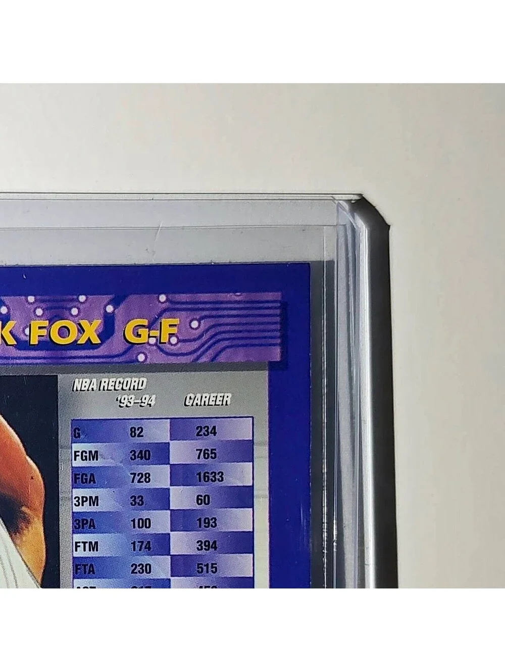 Rick Fox 1994-95 Topps Finest #306 Basketball Card